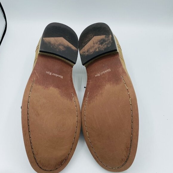 Hawker Rye Shoes Mens Size 10.5 Brown Leather Dress Comfort Lace Up Derby Oxford main image 10
